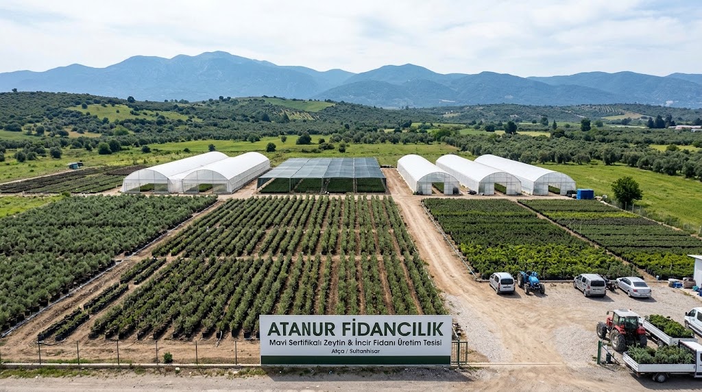 Aydın Sultanhisar Atça’daki 25.000 m²’lik Modern Fidan Üretim Tesisi